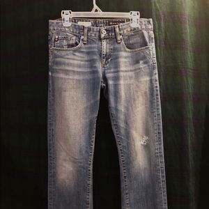 Adriano Goldschmied Tomboy Boyfriend Distrssed 29R